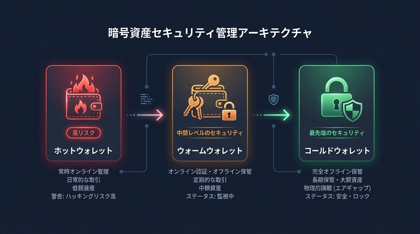 暗号資産セキュリティ管理アーキテクチャ
